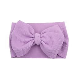 Solid Baby Headband Adjustable Big Bowknot Hair Band Oversize Turban Newborn Headwear For Baby Girls Fashion Hair Accessories