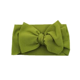 Solid Baby Headband Adjustable Big Bowknot Hair Band Oversize Turban Newborn Headwear For Baby Girls Fashion Hair Accessories