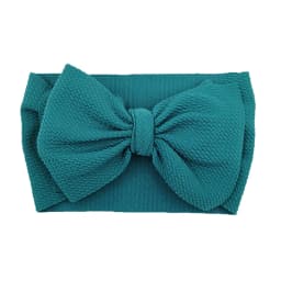 Solid Baby Headband Adjustable Big Bowknot Hair Band Oversize Turban Newborn Headwear For Baby Girls Fashion Hair Accessories