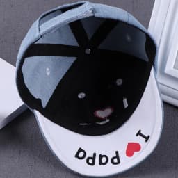 Baby Denim Baseball Cap I Love Mama Summer Hat Kids Sun For Boys And Girls Letter Children's Hats s