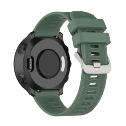 For Garmin 245 Strap Official Button Silicone Watch Band Sports Strap For Forerunner 245M/645/Vivoactive 3/Venu/Venu SQ Bracelet