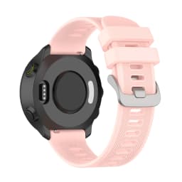 For Garmin 245 Strap Official Button Silicone Watch Band Sports Strap For Forerunner 245M/645/Vivoactive 3/Venu/Venu SQ Bracelet