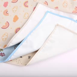 Baby Waterproof Crib Sheet Three Sizes Baby Urine Changing Mat Cotton Reusable Infant Change Diaper Pad Cover Washable Diaper