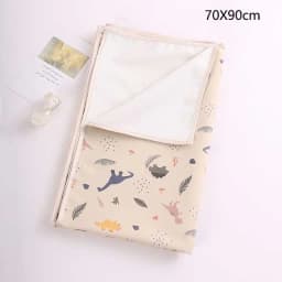 Baby Waterproof Crib Sheet Three Sizes Baby Urine Changing Mat Cotton Reusable Infant Change Diaper Pad Cover Washable Diaper
