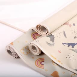 Baby Waterproof Crib Sheet Three Sizes Baby Urine Changing Mat Cotton Reusable Infant Change Diaper Pad Cover Washable Diaper