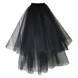 2025 New Womens Layered Black Tulle Short Wedding Veil with Comb Halloween Cosplay Costume Bridal Party H Accessories Props