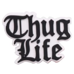 1PCS PVC Cartoon Shoe Charms Kawaii Man That's What She Said False Life Worlds Best Boss Hand Slipper Accessories For Clogs Pins