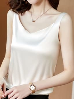 Korean Silk Women Blouses Shirt Woman Satin Blouse Tops Women Satin Lace Embroidery Blouse Top Woman V-neck Printing Shirts Tops