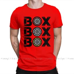 High Quality Men Formula 1 f1 Black T-Shirt Box Box Box F1 Tyre Compound V2 Pure Cotton Shirt Tees Harajuku TShirt