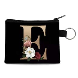 Canvas Shoppers Coin Purses Women Clutch Pouch Mini Organizer Travel Makeup Bag Gold 26 Letters Luxury Tote Bags Coin Wallet