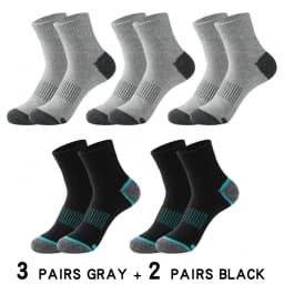 High Quality Lot Men's Socks Casual Breathable Run Sports Socks 5 Pairs Male Cotton Socks Winter Black Socks Men Large size38-45