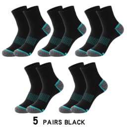 High Quality Lot Men's Socks Casual Breathable Run Sports Socks 5 Pairs Male Cotton Socks Winter Black Socks Men Large size38-45