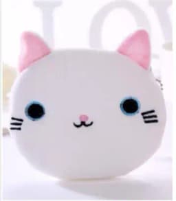 Cartoon Kids Girls Coin Purse Cute Cat Plush Wallet Women Girls Change Purse Bag Mini Money Coin Key Wallets Pouch Children Gift