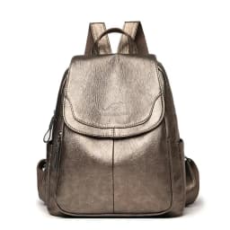 High Quality Soft Leather Backpacks Purses for Women Casual Daypack Vintage Bagpack School Bags for Teen Girls Mochilas Rucksack