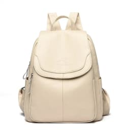 High Quality Soft Leather Backpacks Purses for Women Casual Daypack Vintage Bagpack School Bags for Teen Girls Mochilas Rucksack