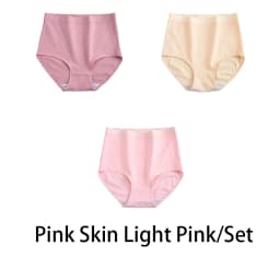 3PCS/Set M-3XL Women Plus Size Panties Cotton Underwear Lingerie 6 Solid Colors Sexy Female High Waist Seamless Briefs NKT2119