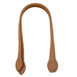 2pcs 60cm Leather Bag Handles Shoulder Bag Strap Replacement Handbag Belt Straps DIY Crocheted Bags Tote Handmade Accessories
