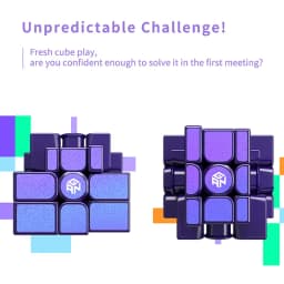 [JudyCube] Gan Mirror M UV 3X3 Magnetic Magic Speed Cube Professional Cast Coated Gan 3x3 Mirror Cube Fidget Toys Cubo Magico