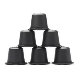 3/6Pcs Refillable Reusable Coffee Capsule Pods  Coffee Filter Pods with Spoon and Cleaning Brush
