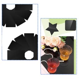 1pc White/Black ABS Plastic Plate Model Sheet DIY Model Material Parts Thickness 0.5mm/1mm/1.5mm/2mm/3mm