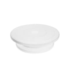 DIY 11 Inch Cake Turntable Rotating Decorating Stand With Adjustable Icing Scraper Plastic Cake Spinner Baking Supplies 10225