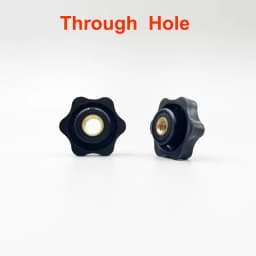 Manual Tighten Nut Thumb Clamping Knob Handle Plum Thread Hand Mechanical Star Nuts M4 M5 M6 M8 M10 M12 Plum Hand Tighten Nut