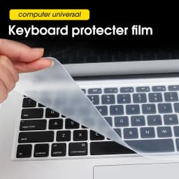 Laptop Keyboard Protective Waterproof Film 13-14 Inch And 15-17 Inch Universal Notebook Keyboard Silicone Cover Dustproof Film