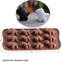 Creative Robot Silicone Candle Mold Concrete Plaster Chocolate Baking Mold Home Decoration Christmas Gifts Craft Supplies