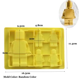 Creative Robot Silicone Candle Mold Concrete Plaster Chocolate Baking Mold Home Decoration Christmas Gifts Craft Supplies