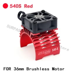 SURPASS HOBBY 36mm 40-42mm 55-58mm Brushless Motor Cooling Fan Holder for 540 550 3650 3660 4268 4274 1/10 1/7 1/8 1/5 RC Car