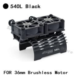 SURPASS HOBBY 36mm 40-42mm 55-58mm Brushless Motor Cooling Fan Holder for 540 550 3650 3660 4268 4274 1/10 1/7 1/8 1/5 RC Car