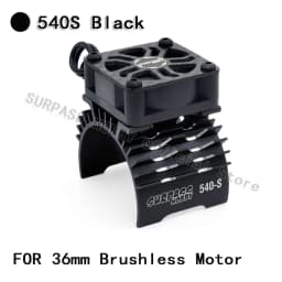 SURPASS HOBBY 36mm 40-42mm 55-58mm Brushless Motor Cooling Fan Holder for 540 550 3650 3660 4268 4274 1/10 1/7 1/8 1/5 RC Car