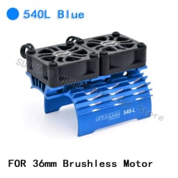 SURPASS HOBBY 36mm 40-42mm 55-58mm Brushless Motor Cooling Fan Holder for 540 550 3650 3660 4268 4274 1/10 1/7 1/8 1/5 RC Car