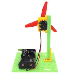 DIY Electric Fan Model Kit Kids Science Experiment Toys School Physic Project Kindergarten Creative Assembled STEM Education