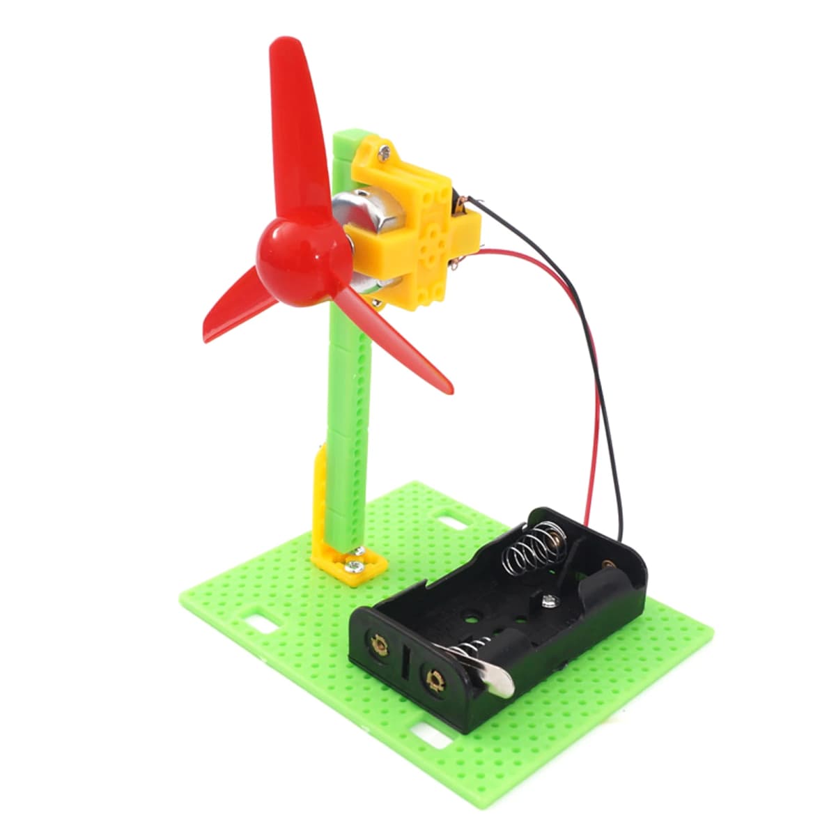 DIY Electric Fan Model Kit Kids Science Experiment Toys School Physic Project Kindergarten Creative Assembled STEM Education