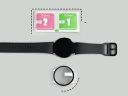 for Samsung Galaxy 4 5 6 7 44mm 40mm tempered glass+PC fully covered protective watch case, shock and scratch resistant