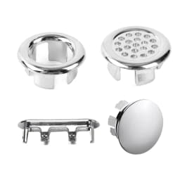 4/1Pcs Bathroom Basin Faucet Sink Overflow Cover Replacement Hole Cover Cap Ring Trim Bath Sink Drain Cap Bathroom Accessories
