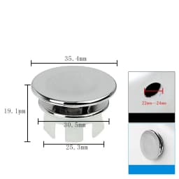 4/1Pcs Bathroom Basin Faucet Sink Overflow Cover Replacement Hole Cover Cap Ring Trim Bath Sink Drain Cap Bathroom Accessories