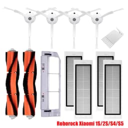 Main Side Brush For Xiaomi Mi Robot 1/ 1S SDJQR01RR SDJQR02RR SDJQR03RR Roboeock E3, S4, S4 Max, S5 Vacuum Cleaner Accessorie