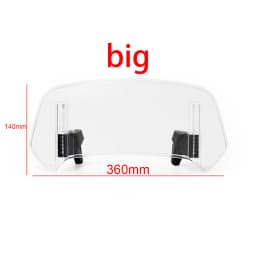 Motorcycle Windshield Extension Spoiler Windscreen Air Deflector For Suzuki VS 600 800 DL650 DL1000 DL250 V-STROM 650 1000 XT