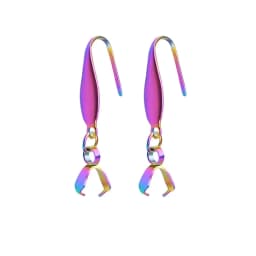 10/20Pcs Stainless Steel Dangle French Earring Wire Hook Earwire Pendant Clasp Ear Buckle Findings DIY Jewelry Making Supplies