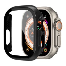 Cover For Apple Watch Ultra 3 4 Case 49mm Accessories PC Shockproof Bumper+Tempered Glass Screen Protector iwatch Series Ultra 2