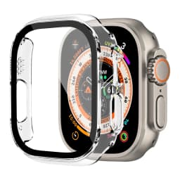 Cover For Apple Watch Ultra 3 4 Case 49mm Accessories PC Shockproof Bumper+Tempered Glass Screen Protector iwatch Series Ultra 2