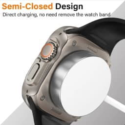 Cover For Apple Watch Ultra 3 4 Case 49mm Accessories PC Shockproof Bumper+Tempered Glass Screen Protector iwatch Series Ultra 2