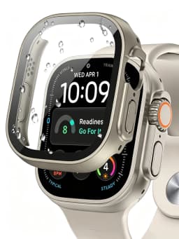 Cover For Apple Watch Ultra 3 4 Case 49mm Accessories PC Shockproof Bumper+Tempered Glass Screen Protector iwatch Series Ultra 2