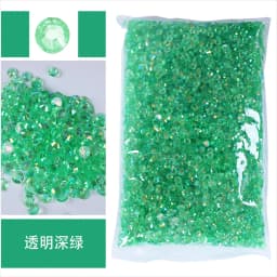 1000-10000pcs Jelly Color AB Color 2mm,3mm,4mm,5mm,6mm, Facets FlatBack Resin Rhinestone Nail Art Garment Decoration Stones
