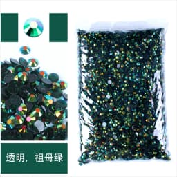 1000-10000pcs Jelly Color AB Color 2mm,3mm,4mm,5mm,6mm, Facets FlatBack Resin Rhinestone Nail Art Garment Decoration Stones