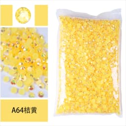 1000-10000pcs Jelly Color AB Color 2mm,3mm,4mm,5mm,6mm, Facets FlatBack Resin Rhinestone Nail Art Garment Decoration Stones