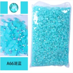 1000-10000pcs Jelly Color AB Color 2mm,3mm,4mm,5mm,6mm, Facets FlatBack Resin Rhinestone Nail Art Garment Decoration Stones
