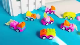 24Pcs DIY Puzzle Building Block Cars Toys Construction Vehicle Kids Baby Shower Birthday Party Gifts Pinata Party Favors Bag